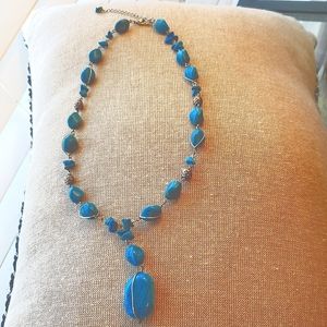 Y ...turquoise necklace